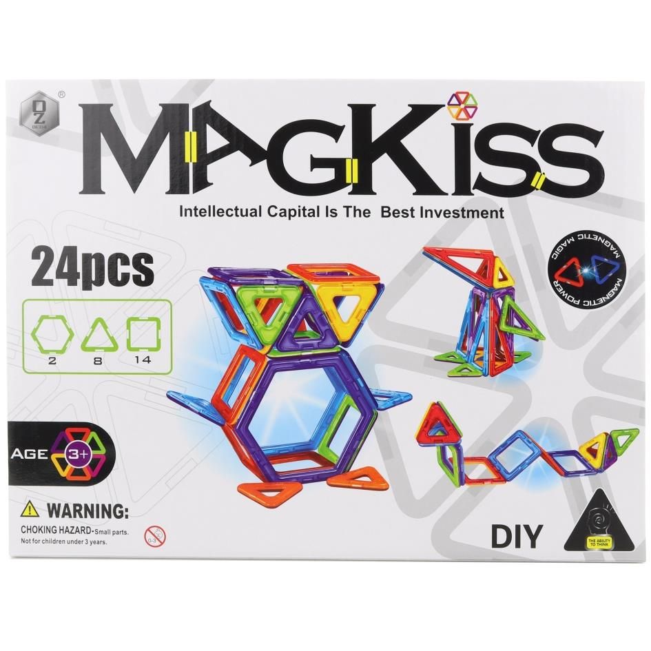 Lamps Mágneses építőjáték, 24 db (8592386124491)