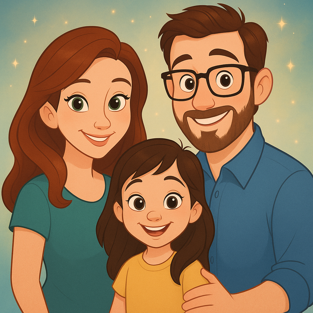 Magický portrét v Disney štýle – digitálna karikatúra podľa fotky