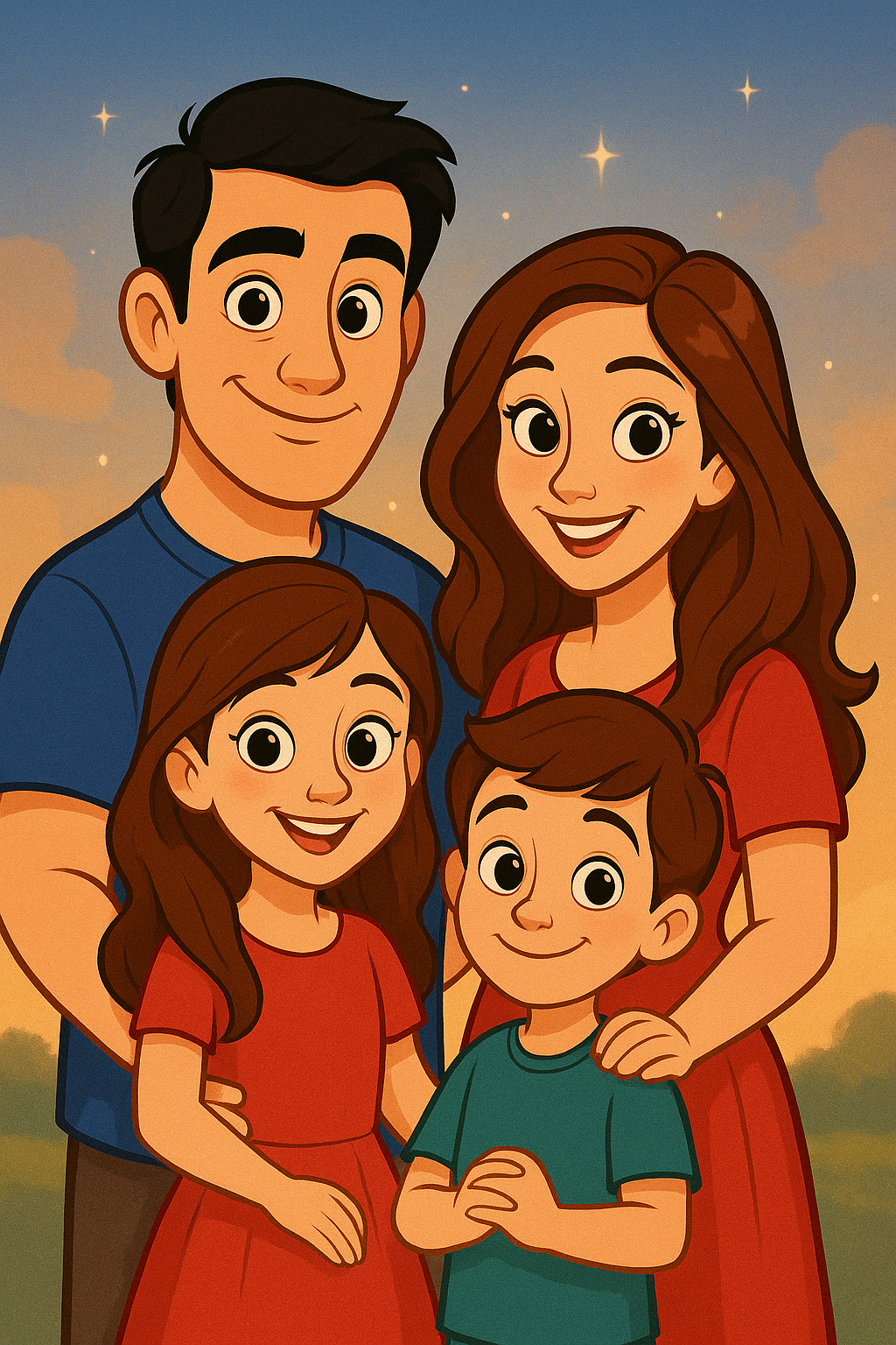 Magický portrét v Disney štýle – digitálna karikatúra podľa fotky