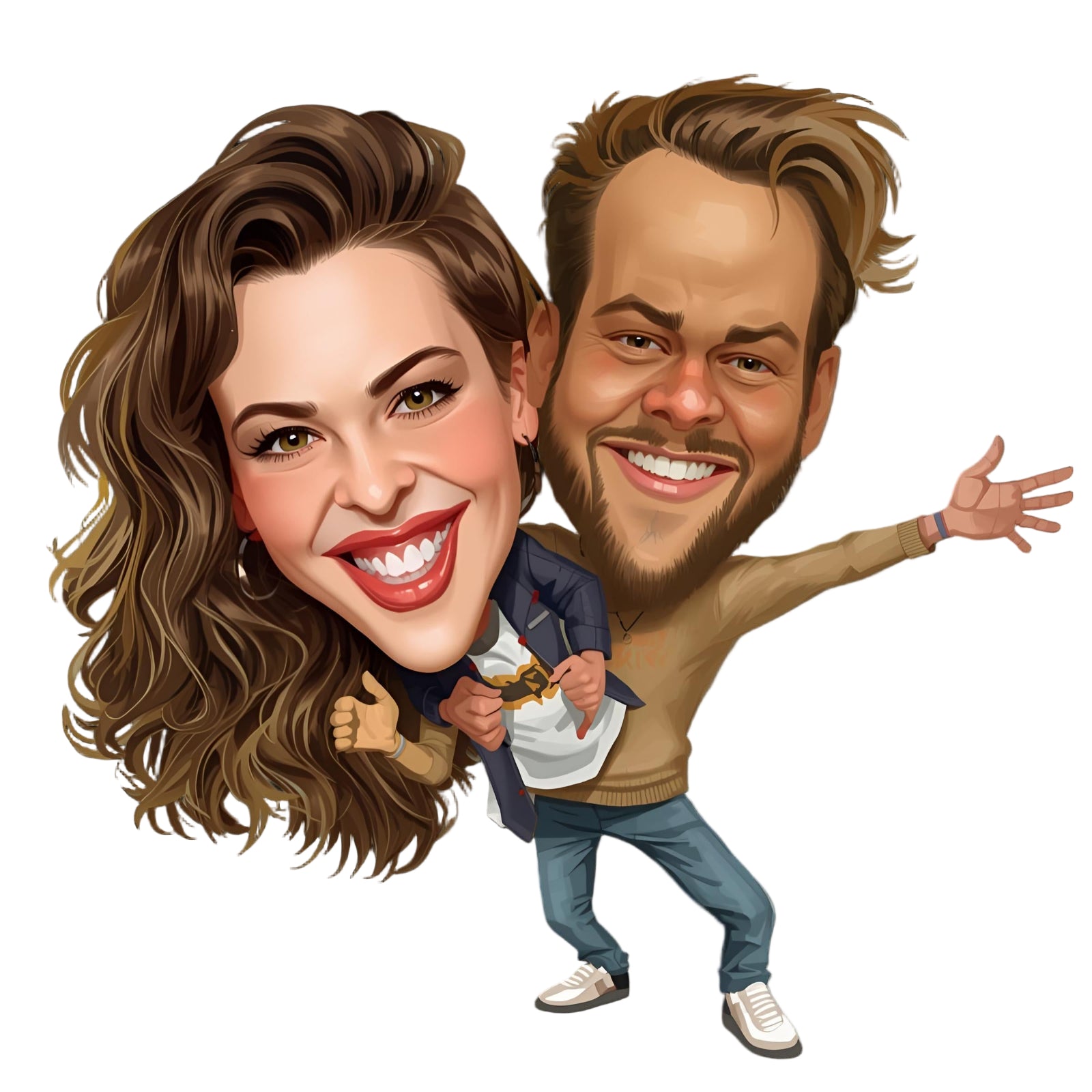 Karikatúra podľa vašej fotky – originálny digitálny darček